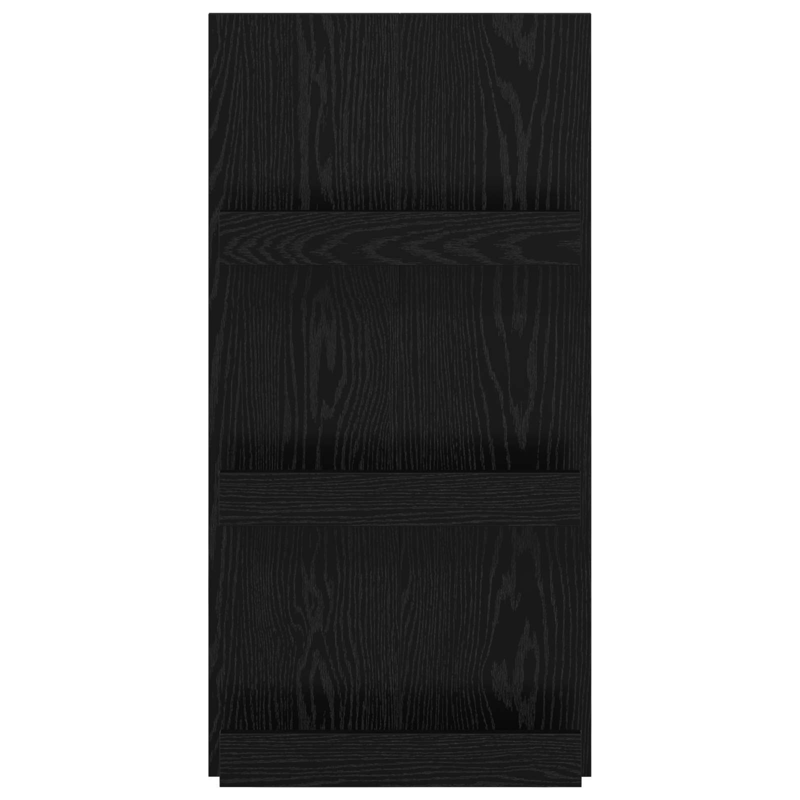 Regál Na Časopisy Černý Dub 51 X 11 X 102 Cm Kompozitní Dřevo