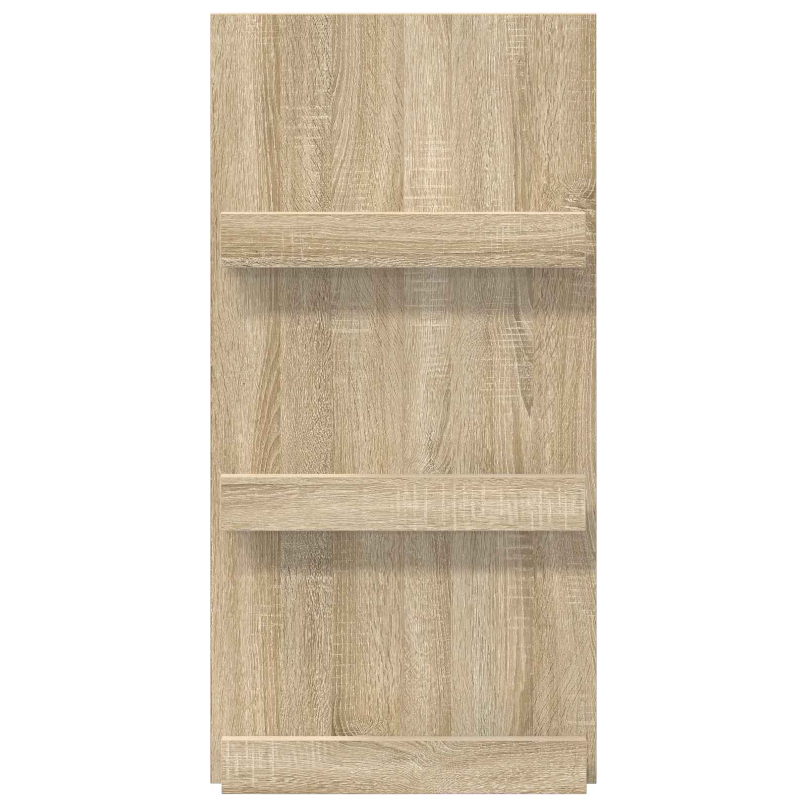 Regál Na Časopisy Sonoma Dub 51 X 11 X 102 Cm Kompozitní Dřevo