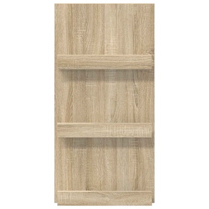 Regál Na Časopisy Sonoma Dub 51 X 11 X 102 Cm Kompozitní Dřevo