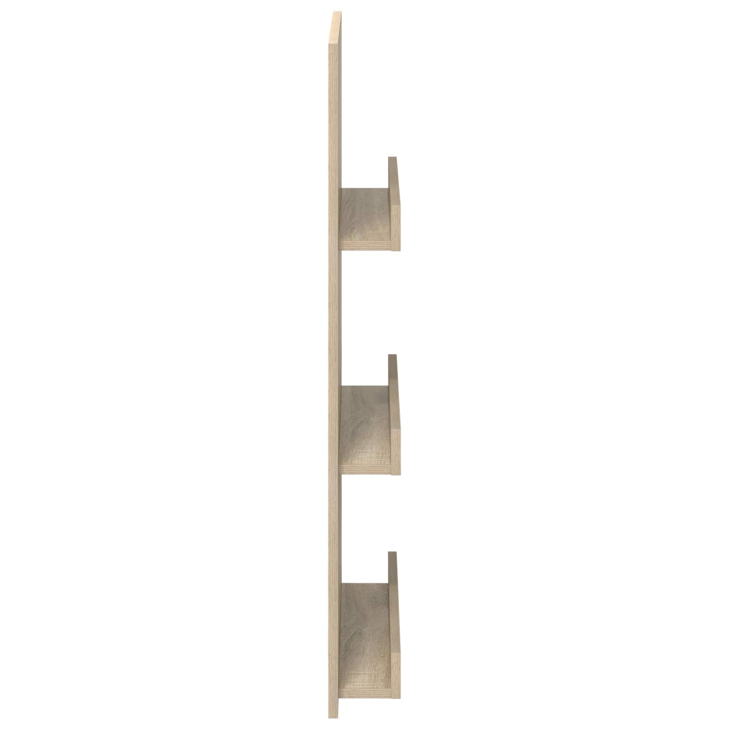 Regál Na Časopisy Sonoma Dub 51 X 11 X 102 Cm Kompozitní Dřevo