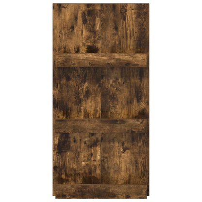 Regál Na Časopisy Kouřový Dub 51 X 11 X 102 Cm Kompozitní Dřevo
