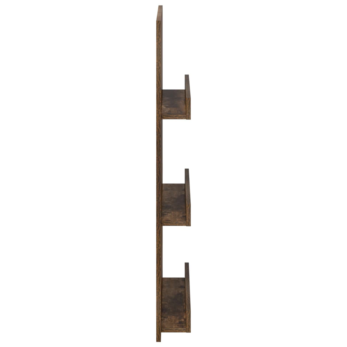 Regál Na Časopisy Kouřový Dub 51 X 11 X 102 Cm Kompozitní Dřevo