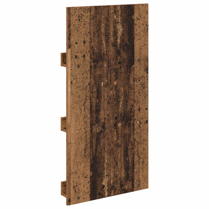 Regál Na Časopisy Staré Dřevo 51 X 11 X 102 Cm Kompozitní Dřevo