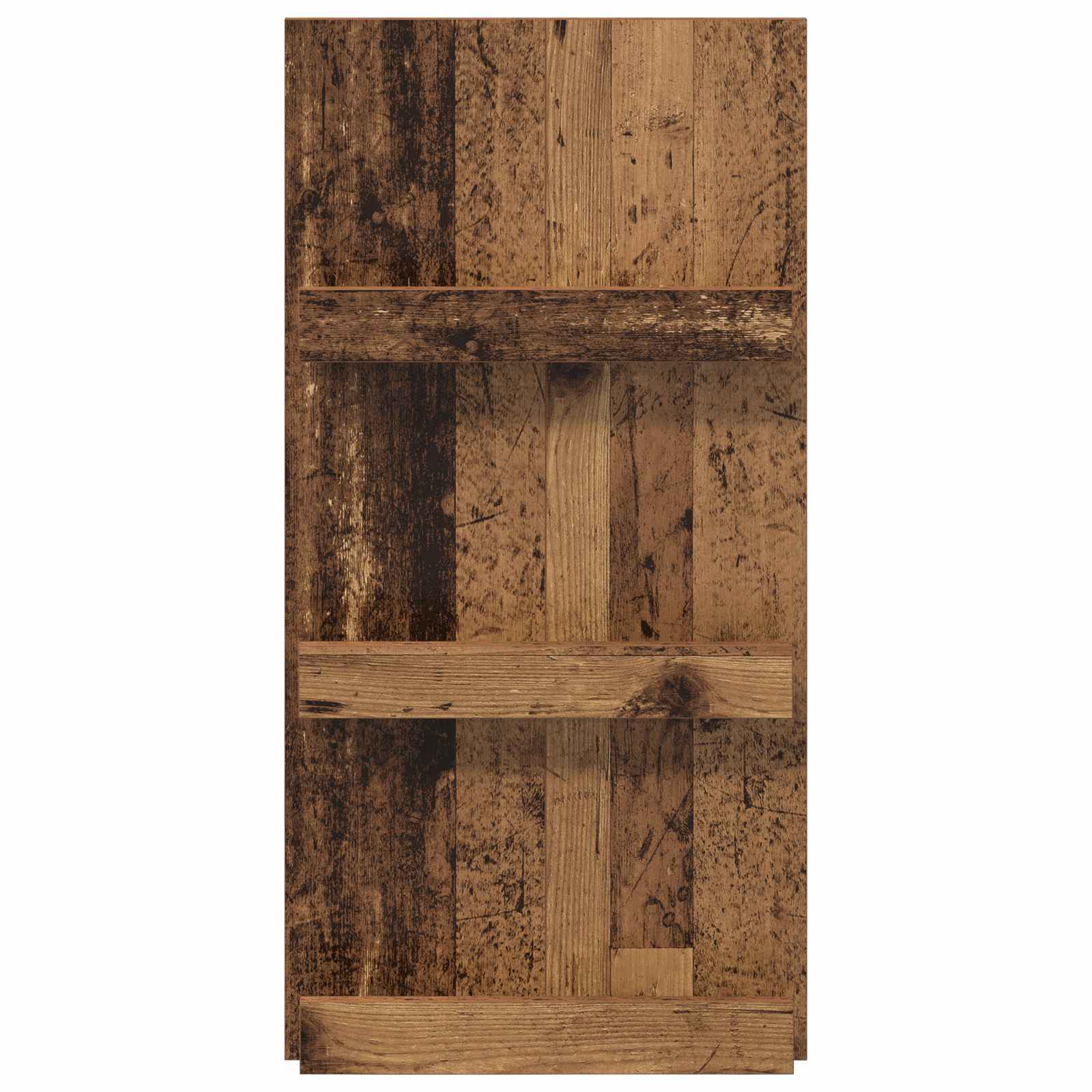 Regál Na Časopisy Staré Dřevo 51 X 11 X 102 Cm Kompozitní Dřevo