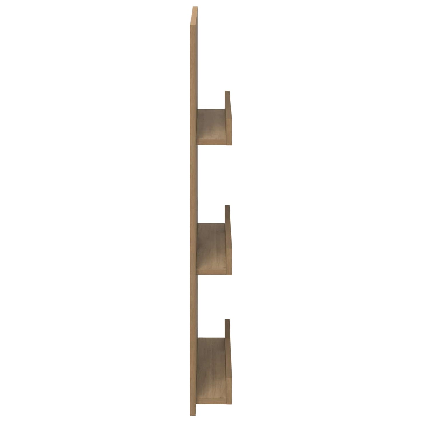Regál Na Časopisy S Policí Artisanový Dub 51 X 11 X 102 Cm