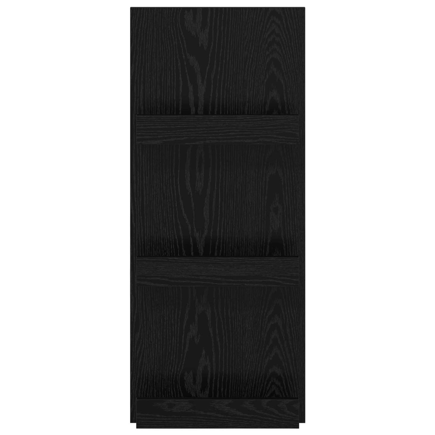 Regál Na Časopisy Černý Dub 43 X 11 X 102 Cm Kompozitní Dřevo