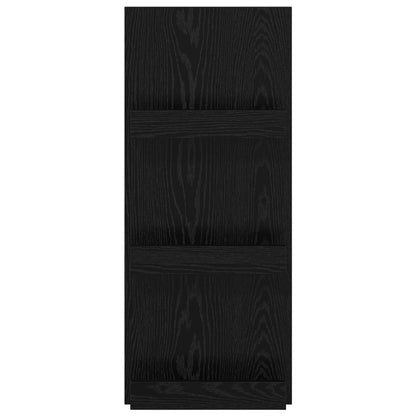 Regál Na Časopisy Černý Dub 43 X 11 X 102 Cm Kompozitní Dřevo