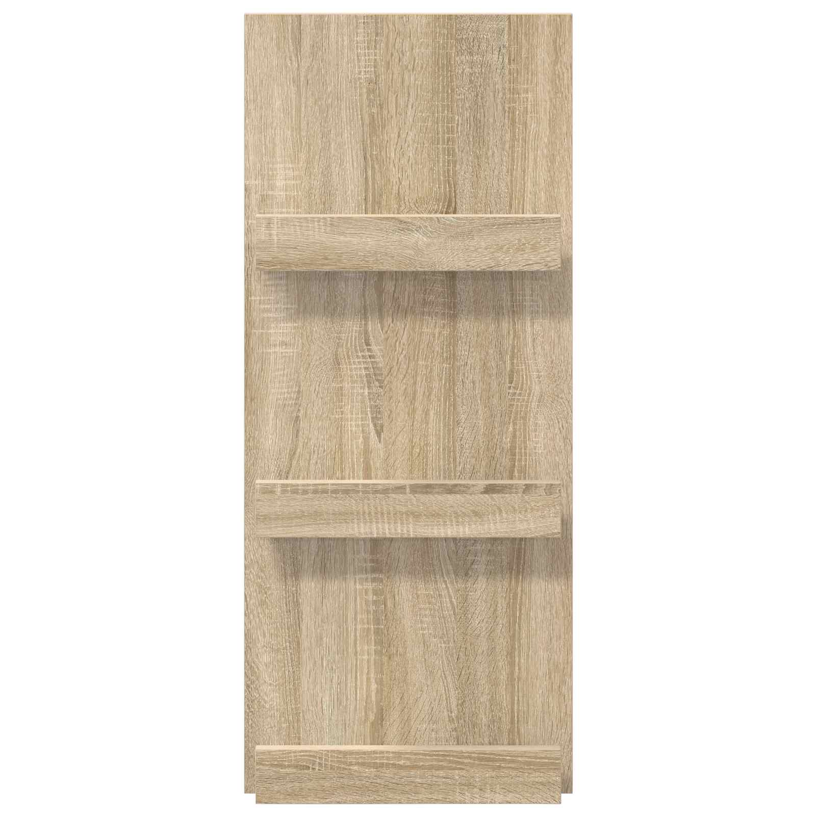 Regál Na Časopisy Sonoma Dub 43 X 11 X 102 Cm Kompozitní Dřevo