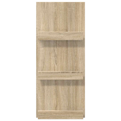 Regál Na Časopisy Sonoma Dub 43 X 11 X 102 Cm Kompozitní Dřevo