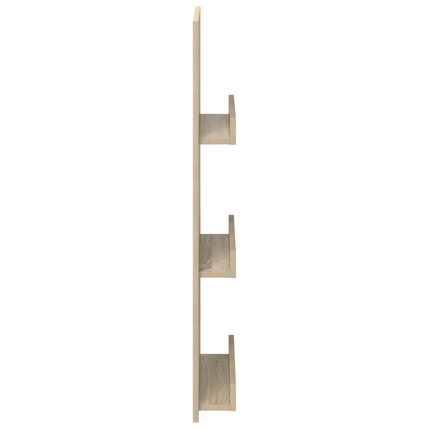 Regál Na Časopisy Sonoma Dub 43 X 11 X 102 Cm Kompozitní Dřevo