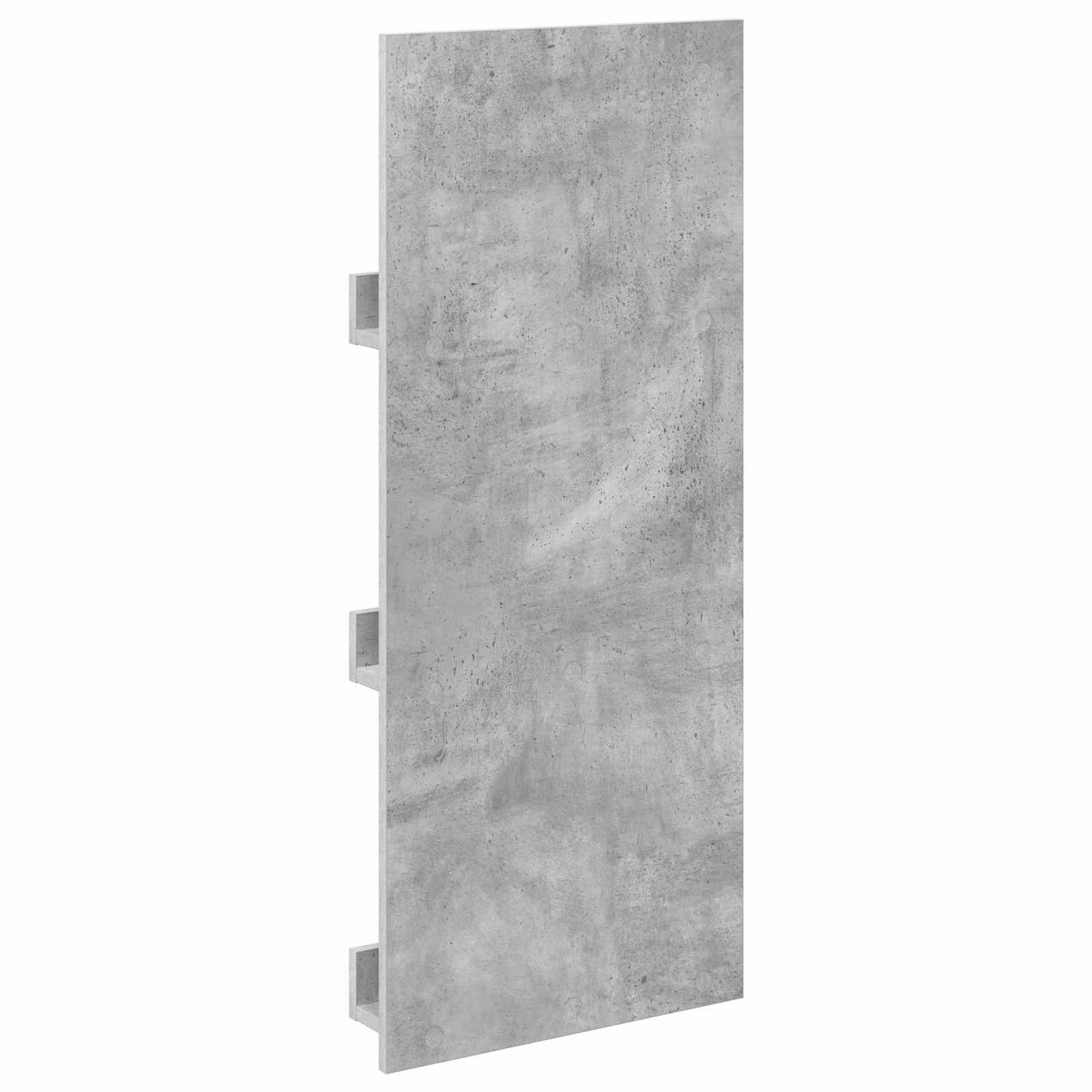Regál Na Časopisy S Policí Betonově Šedá 43 X 11 X 102 Cm