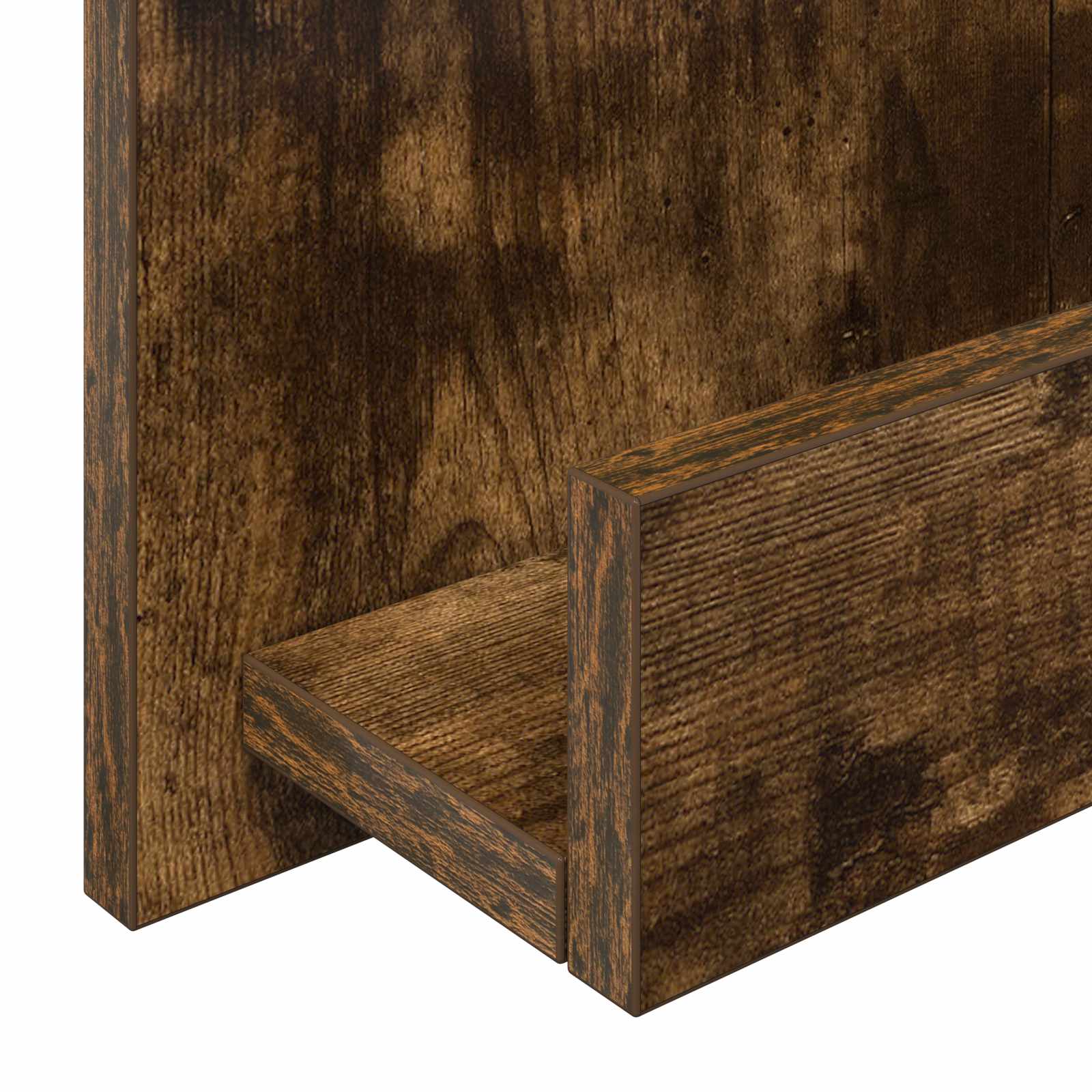 Regál Na Časopisy Kouřový Dub 43 X 11 X 102 Cm Kompozitní Dřevo