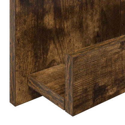Regál Na Časopisy Kouřový Dub 43 X 11 X 102 Cm Kompozitní Dřevo