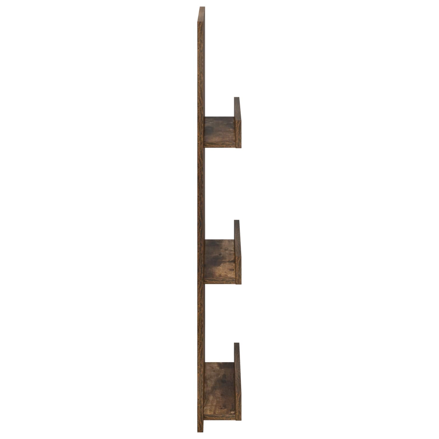 Regál Na Časopisy Kouřový Dub 43 X 11 X 102 Cm Kompozitní Dřevo