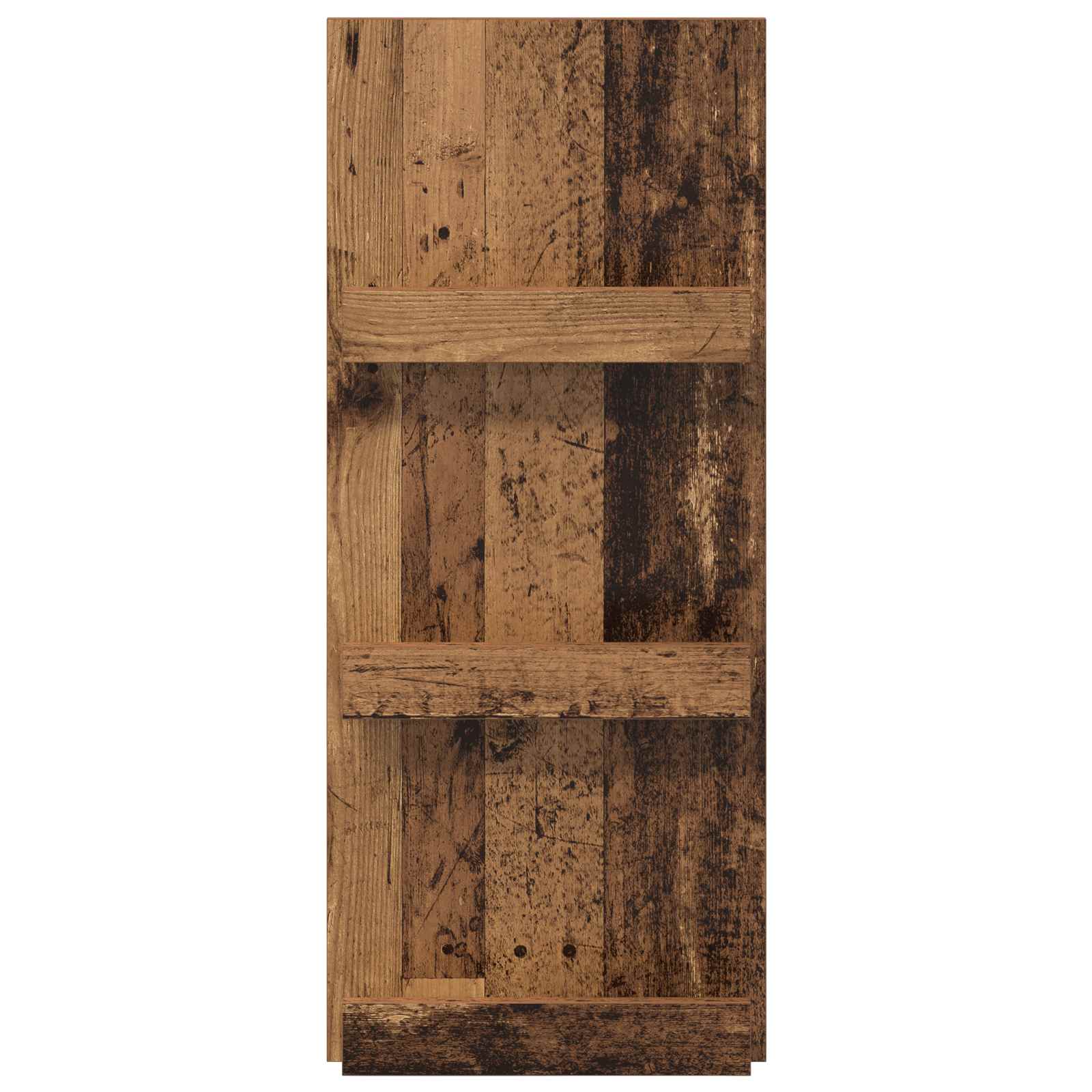 Regál Na Časopisy Staré Dřevo 43 X 11 X 102 Cm Kompozitní Dřevo