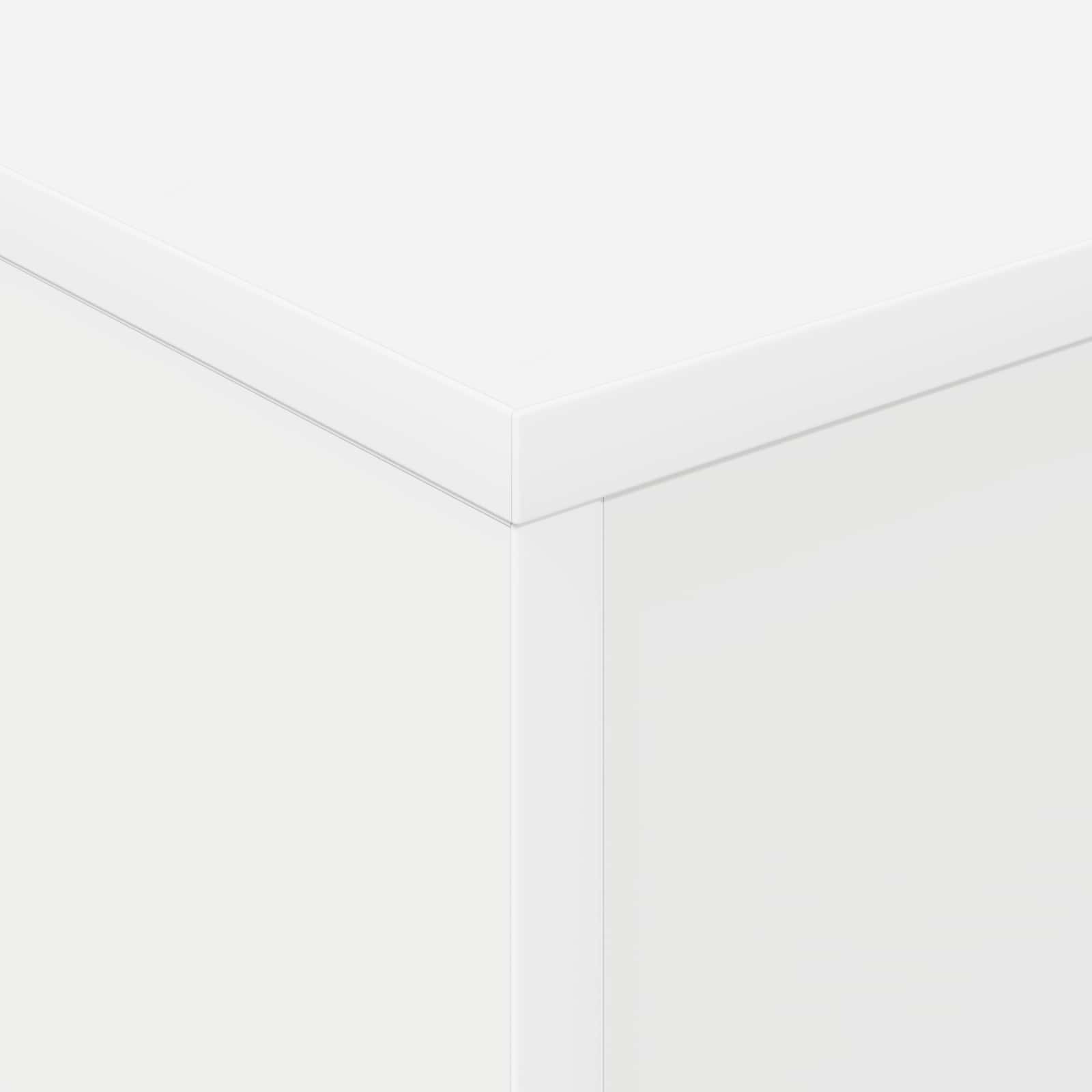 Regál Na Časopisy Bílá 70 X 41 X 156 Cm Kompozitní Dřevo
