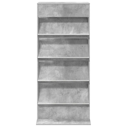 Regál Na Časopisy Betonově Šedá 70 X 41 X 156 Cm