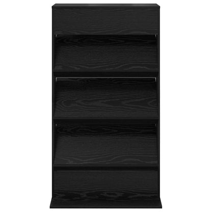 Regál Na Časopisy Černý Dub 70 X 41 X 126 Cm Kompozitní Dřevo