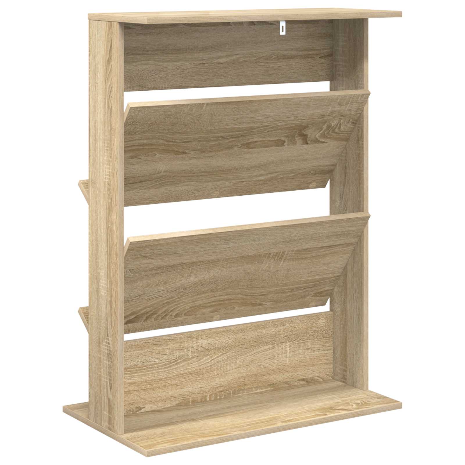 Regál Na Časopisy Sonoma Dub 70 X 41 X 96 Cm Kompozitní Dřevo