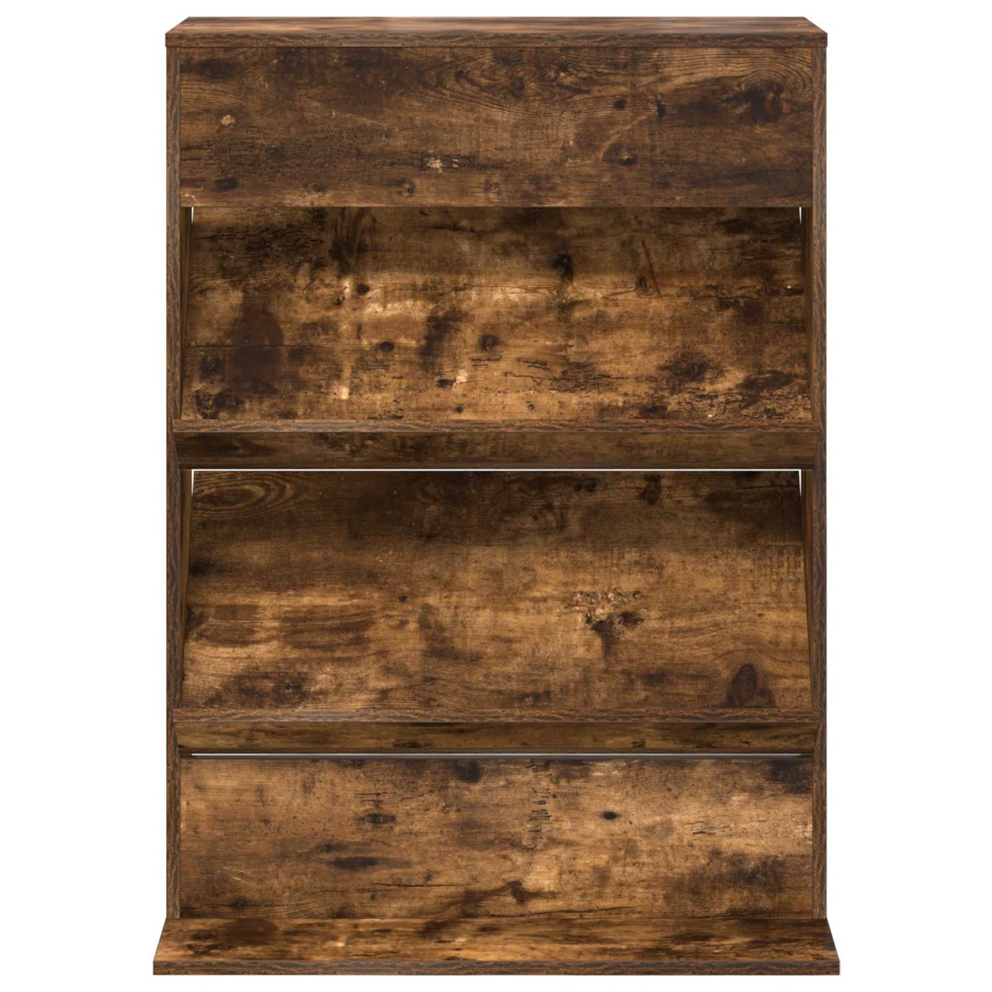 Regál Na Časopisy Kouřový Dub 70 X 41 X 96 Cm Kompozitní Dřevo