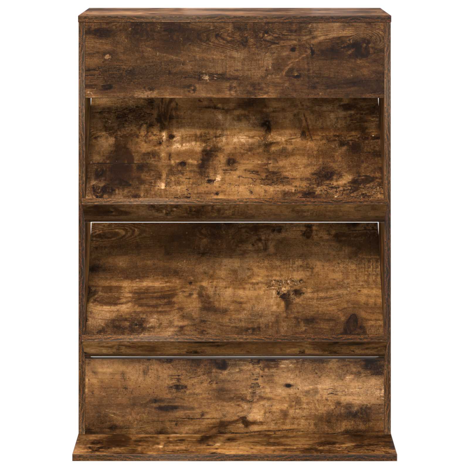 Regál Na Časopisy Kouřový Dub 70 X 41 X 96 Cm Kompozitní Dřevo
