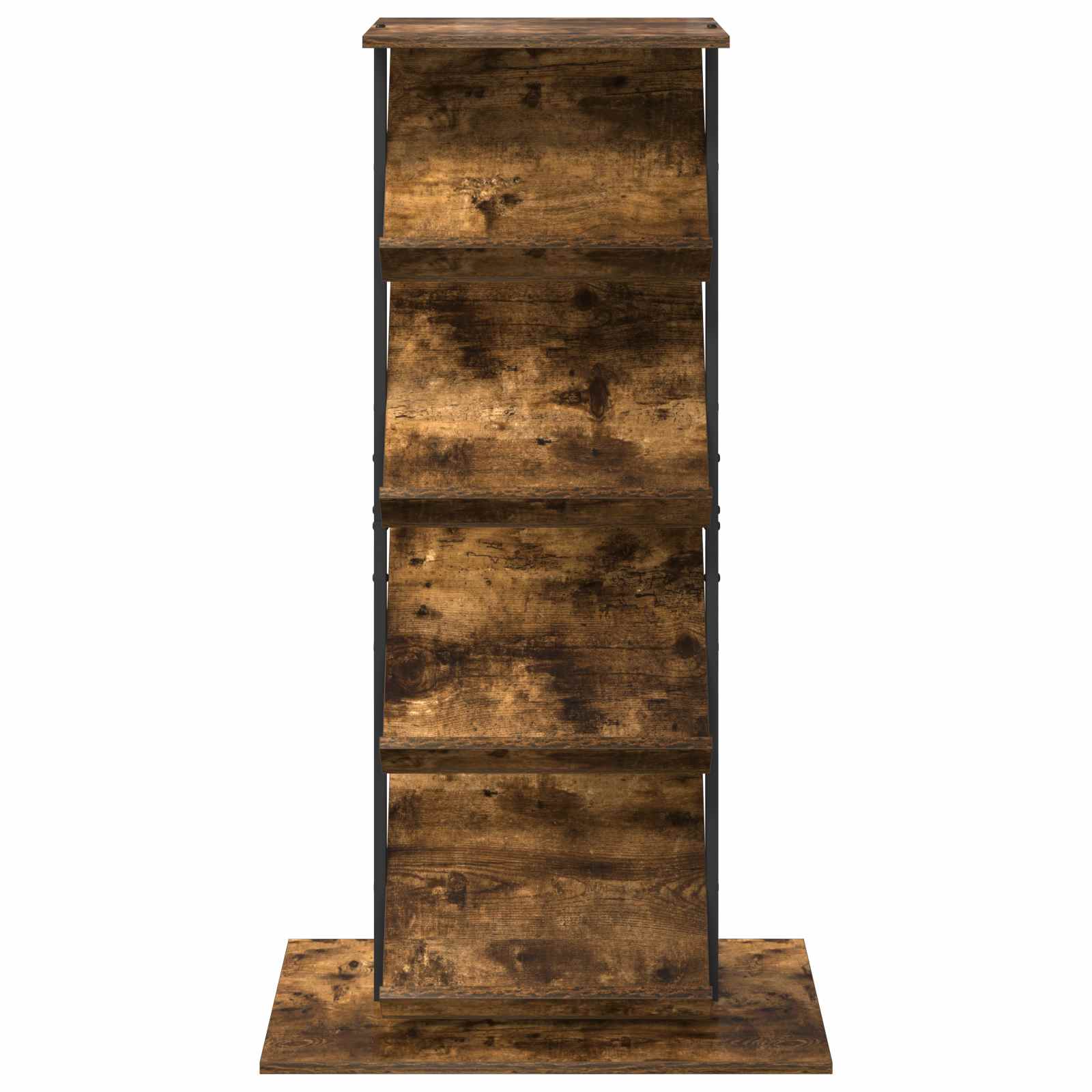 Regál Na Časopisy Kouřový Dub 68 X 40 X 123.5 Cm