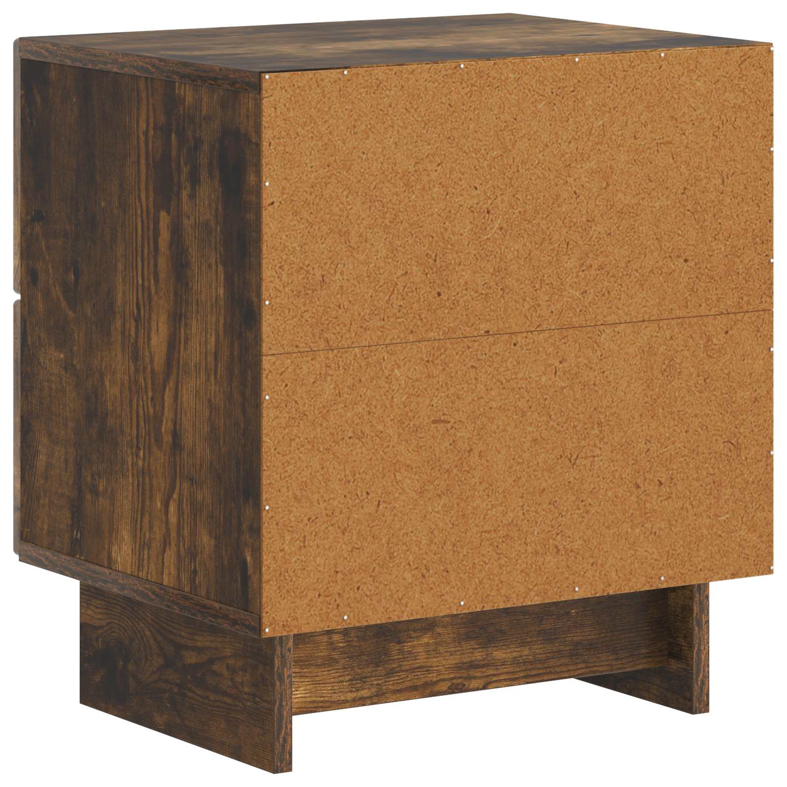 Noční Skříňka Kouřový Dub 43 X 34,5 X 47,5 Cm Kompozitní Dřevo