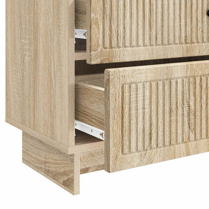 Noční Skříňka Dub Sonoma 62 X 34,5 X 47,5 Cm Kompozitní Dřevo