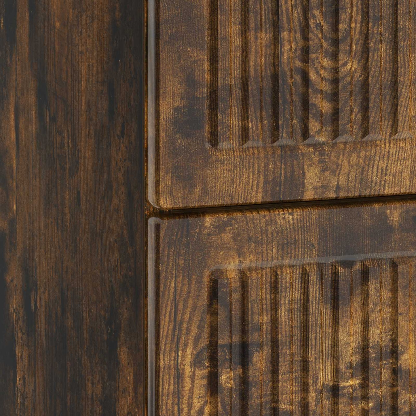 Noční Skříňka Kouřový Dub 62 X 34,5 X 47,5 Cm Kompozitní Dřevo