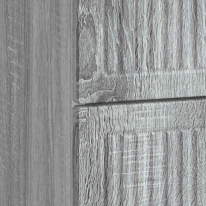 Noční Skříňka Šedá Sonoma 62 X 34,5 X 47,5 Cm Kompozitní Dřevo