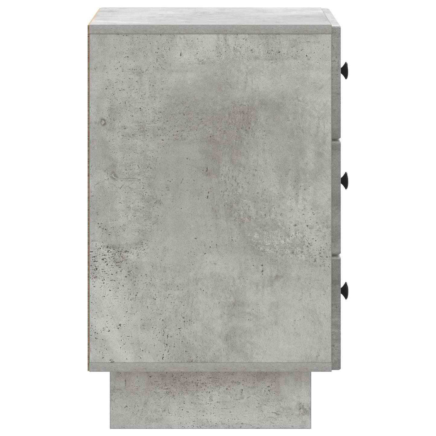 Noční Skříňka Betonově Šedá 43 X 41 X 66,5 Cm Kompozitní Dřevo
