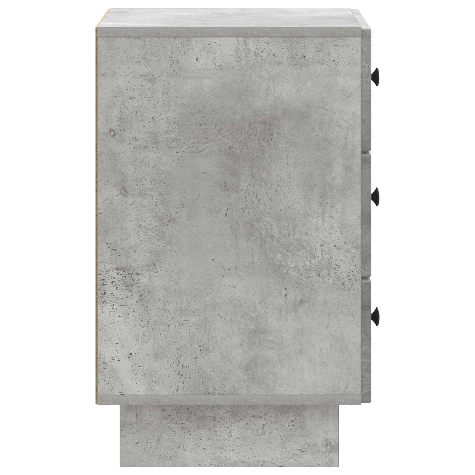 Noční Skříňka Betonově Šedá 43 X 41 X 66,5 Cm Kompozitní Dřevo