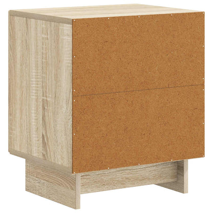Noční Skříňka 2 Pcs Dub Sonoma 43 X 34,5 X 50 Cm