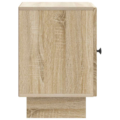 Noční Skříňka 2 Pcs Dub Sonoma 43 X 34,5 X 50 Cm