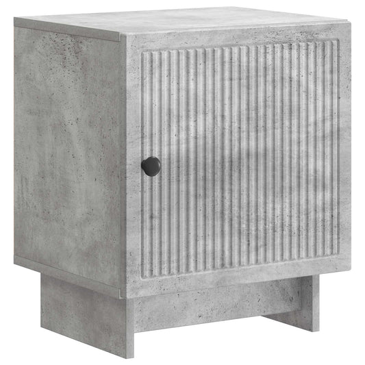 Noční Skříňka Betonově Šedá 43 X 34,5 X 50 Cm Kompozitní Dřevo