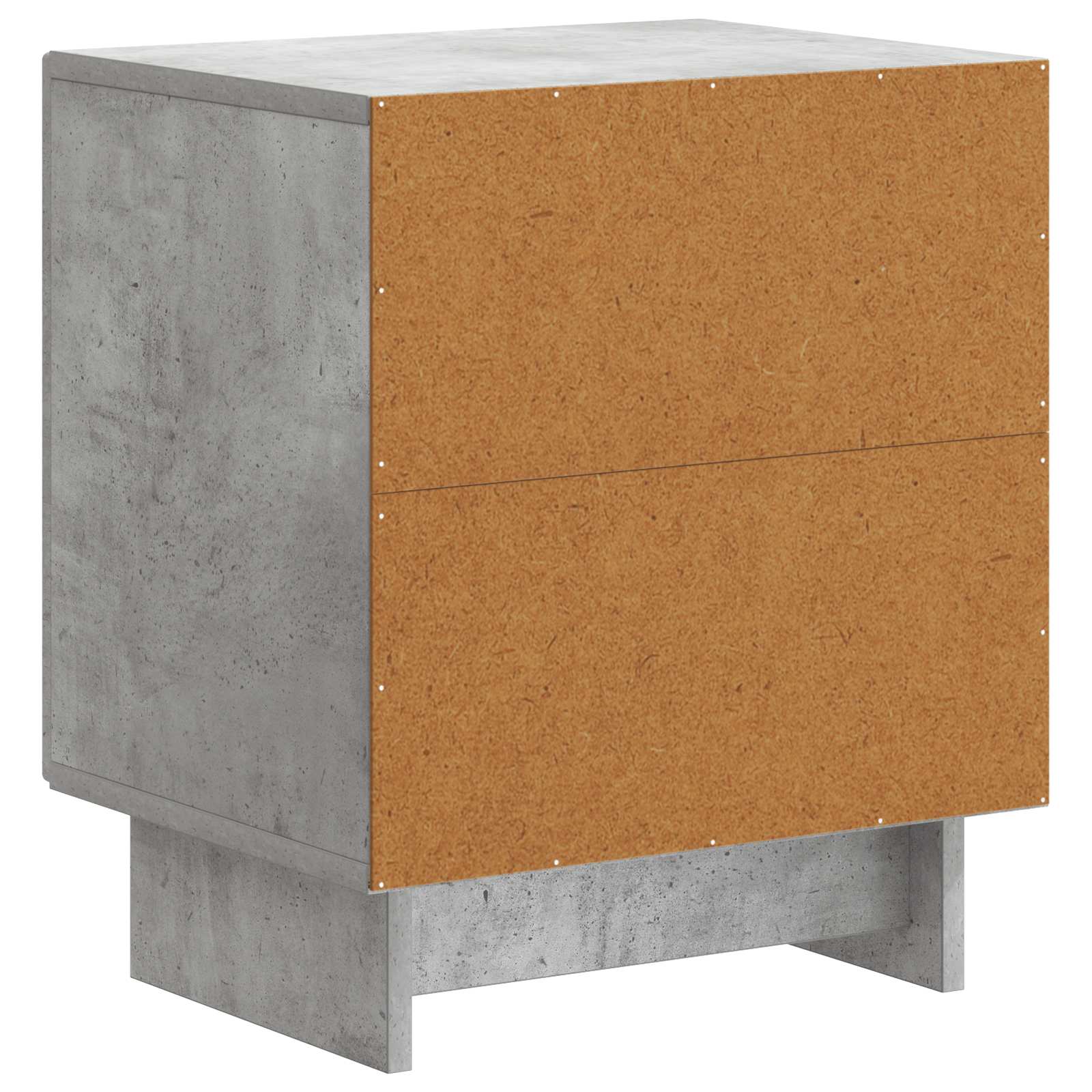 Noční Skříňka Betonově Šedá 43 X 34,5 X 50 Cm Kompozitní Dřevo