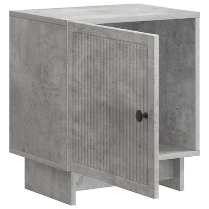 Noční Skříňka 2 Pcs Betonově Šedá 43 X 34,5 X 50 Cm