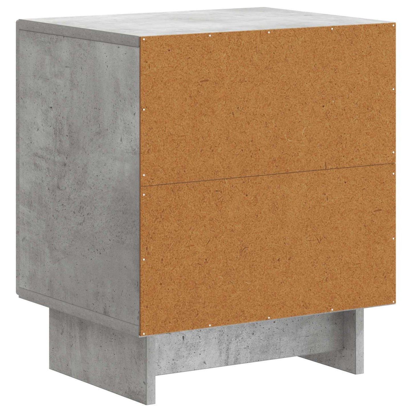 Noční Skříňka 2 Pcs Betonově Šedá 43 X 34,5 X 50 Cm