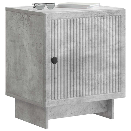 Noční Skříňka 2 Pcs Betonově Šedá 43 X 34,5 X 50 Cm
