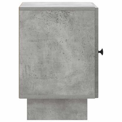 Noční Skříňka 2 Pcs Betonově Šedá 43 X 34,5 X 50 Cm
