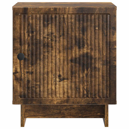 Noční Skříňka Kouřový Dub 43 X 34,5 X 50 Cm Kompozitní Dřevo