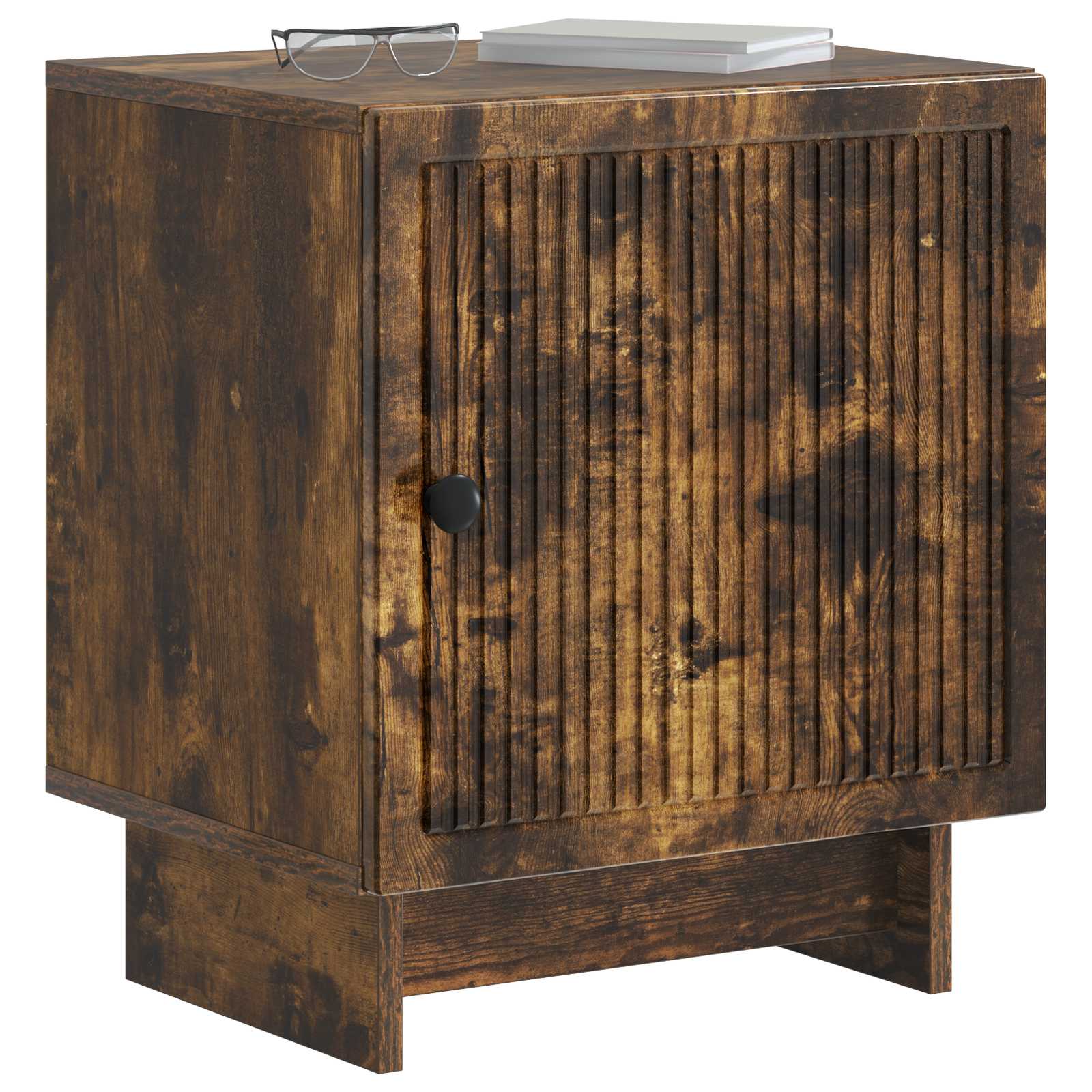 Noční Skříňka 2 Pcs Kouřový Dub 43 X 34,5 X 50 Cm