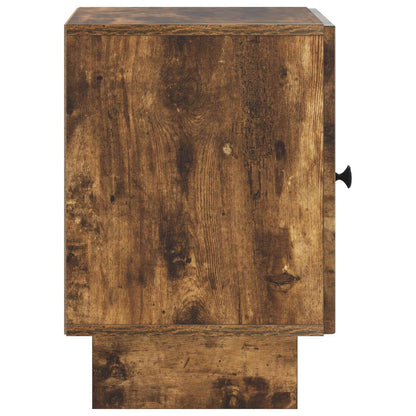 Noční Skříňka 2 Pcs Kouřový Dub 43 X 34,5 X 50 Cm
