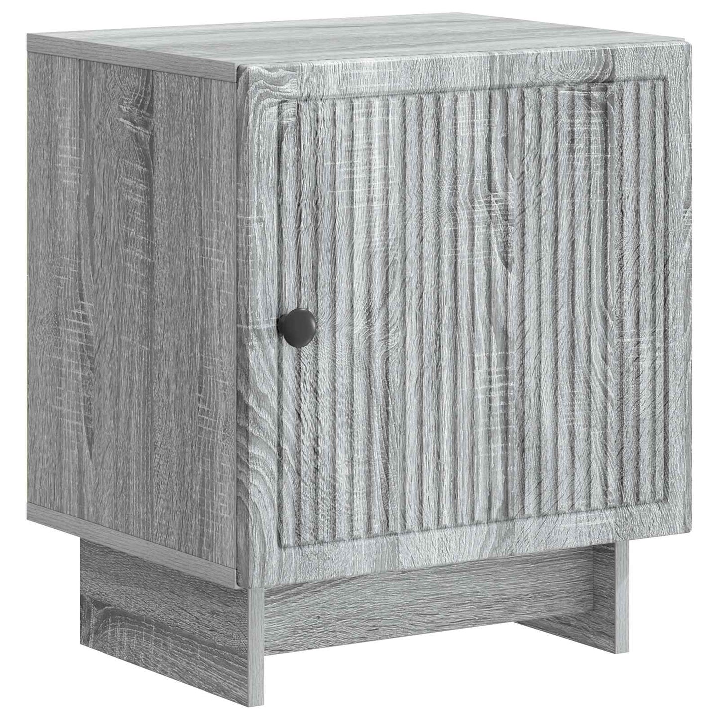 Noční Skříňka 2 Pcs Šedá Sonoma 43 X 34,5 X 50 Cm