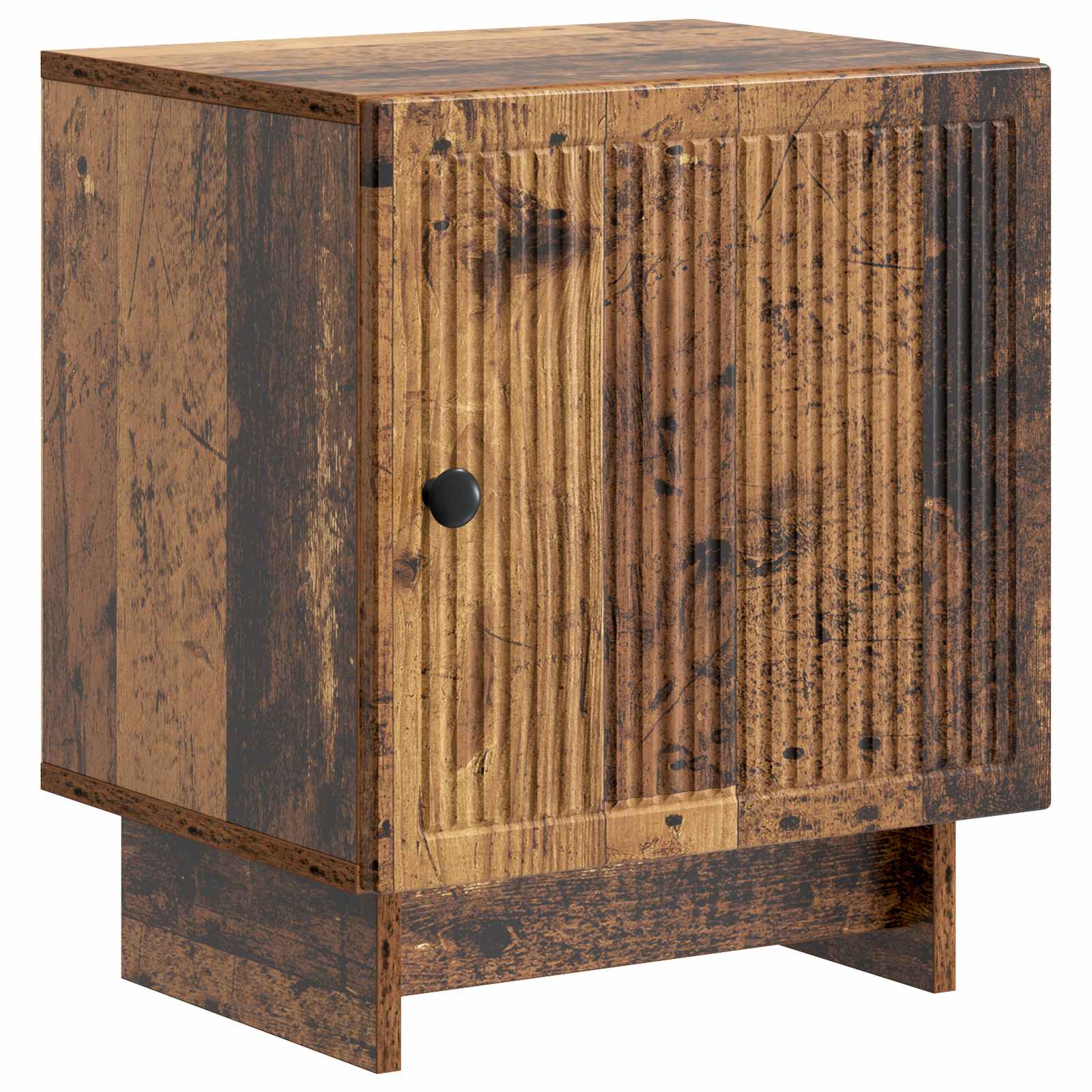 Noční Skříňka Staré Dřevo 43 X 34,5 X 50 Cm Kompozitní Dřevo