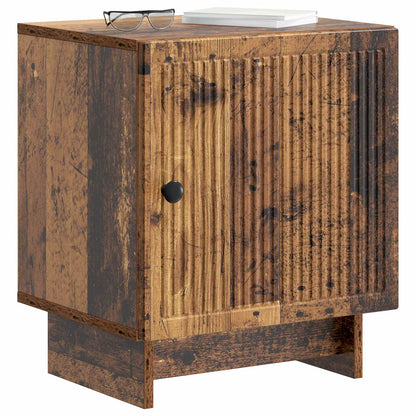 Noční Skříňka Staré Dřevo 43 X 34,5 X 50 Cm Kompozitní Dřevo