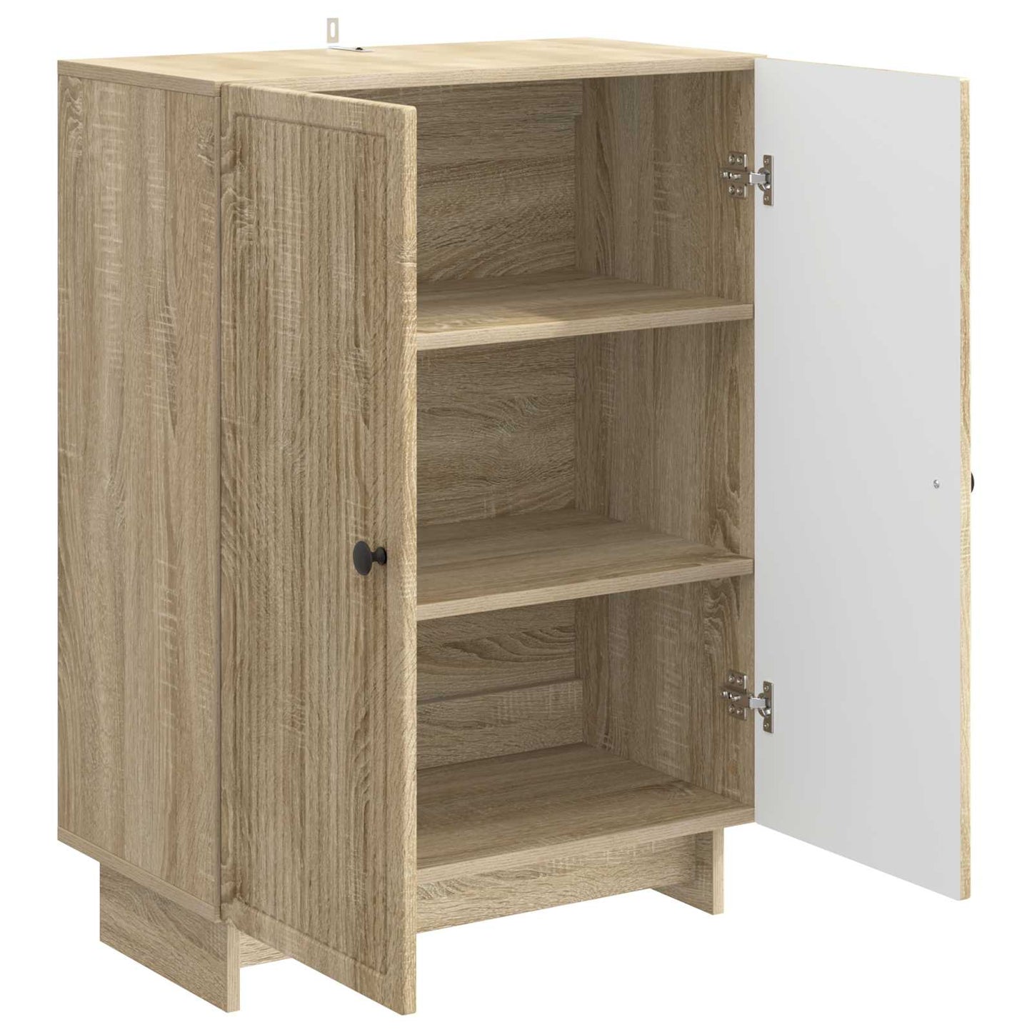 Servírovací Skříň Dub Sonoma 66 X 34,5 X 90 Cm Kompozitní Dřevo