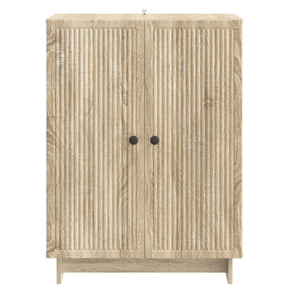 Servírovací Skříň Dub Sonoma 66 X 34,5 X 90 Cm Kompozitní Dřevo
