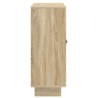 Servírovací Skříň Dub Sonoma 66 X 34,5 X 90 Cm Kompozitní Dřevo