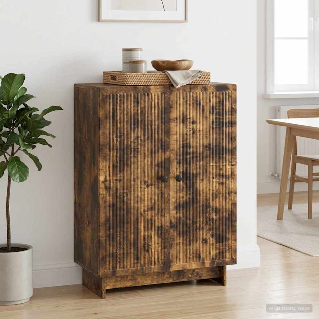 Servírovací Skříň Kouřový Dub 66 X 34,5 X 90 Cm